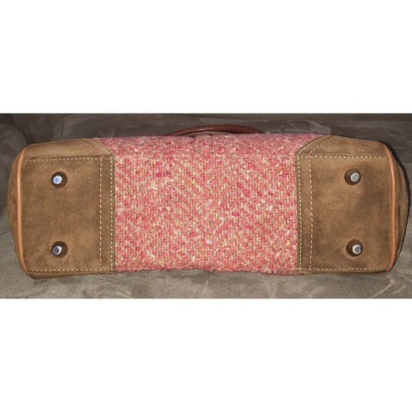 Coach Hampton Herringbone Handbag - Picture 5 of 8